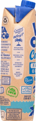 Vita Coco® Farmer's Organic Coconut Water Perspective: left