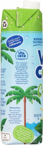 Vita Coco® Coconut Pineapple Flavored Bottled Water Perspective: left