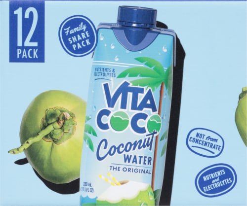 Vita Coco® Original Coconut Bottled Water Perspective: left