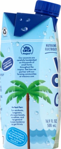 Vita Coco The Original Coconut Bottled Water Perspective: left