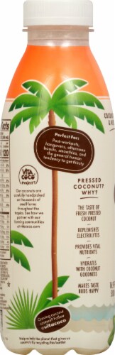 Vita Coco® Pressed Coconut Mango Flavored Bottled Water Perspective: left