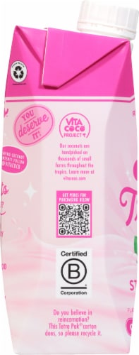 Vita Coco® Treats™ Strawberries & Cream Coconutmilk Beverage Perspective: left