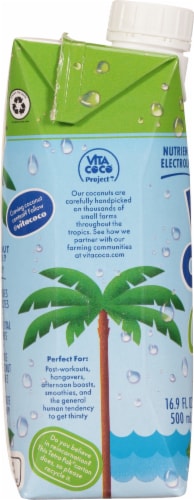 Vita Coco® Pineapple Flavored Coconut Water Perspective: left