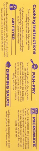 Feel Good Foods® Chicken Potstickers Dumpling Perspective: left