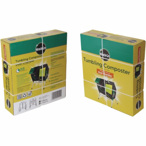 MiracleGro® Dual Chamber Composter Black, 56 gal Ralphs