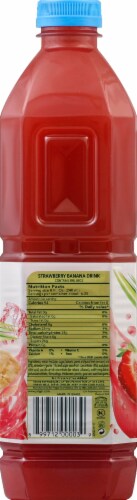 Prigat Strawberry Banana Juice Drink Perspective: left
