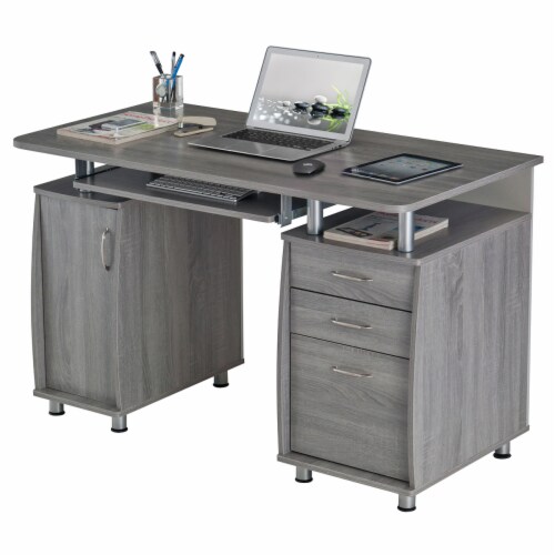 Desks in Solid Wood for Home or Office Use Perspective: left