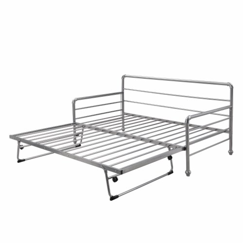 Beds in Stainless Steel for Home or Office Use Perspective: left