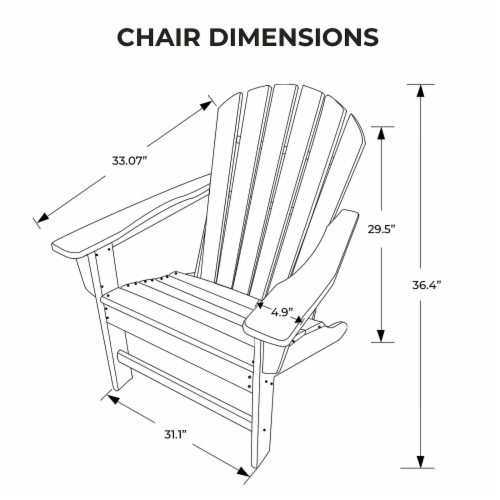 Patio Seating in Plastic for Home or Office Use Perspective: left