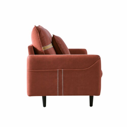 Sofas in Solid Wood for Home or Office Use Perspective: left
