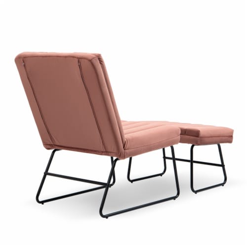 Accent Chairs in Velvet for Home or Office Use Perspective: left