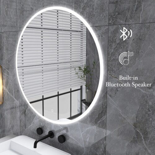 Bathroom Mirrors in Glass for Home or Office Use Perspective: left