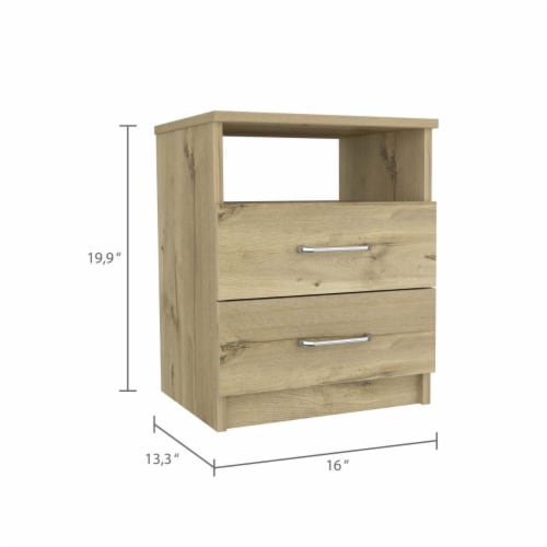 Nightstands in Particle Board for Home or Office Use Perspective: left