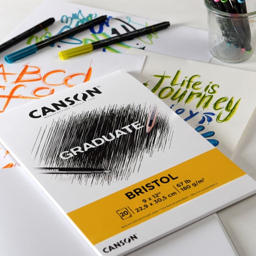 Canson® Graduate Bristol Pad Perspective: left