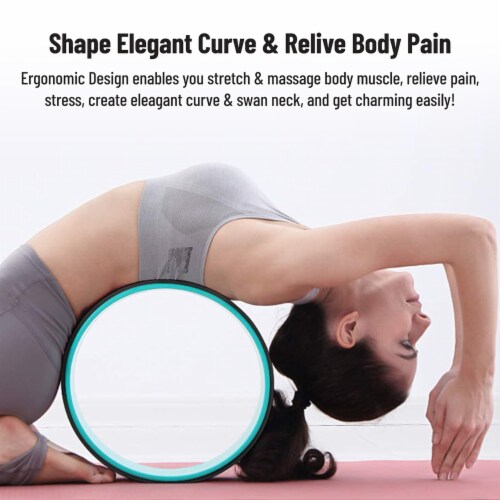 Yoga wheel exercises for back pain 2025