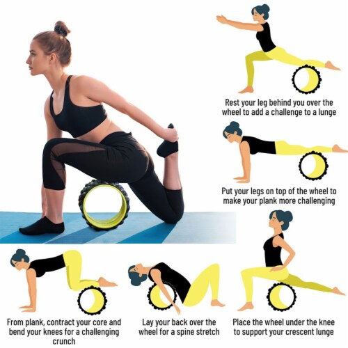 TRAKK ACCU WHEEL Foam Roller Recovery Wheel for Full Body Pain