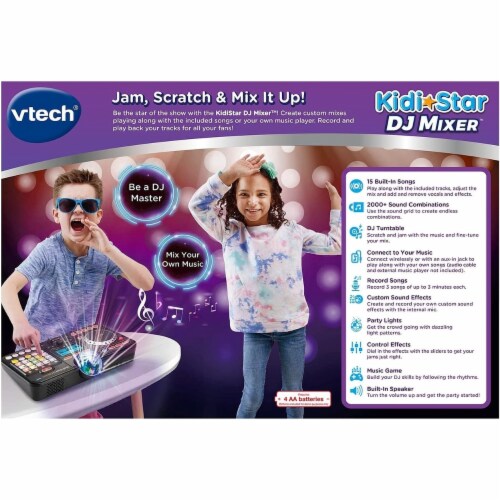 VTech® KidiStar DJ Mixer™ Perspective: left