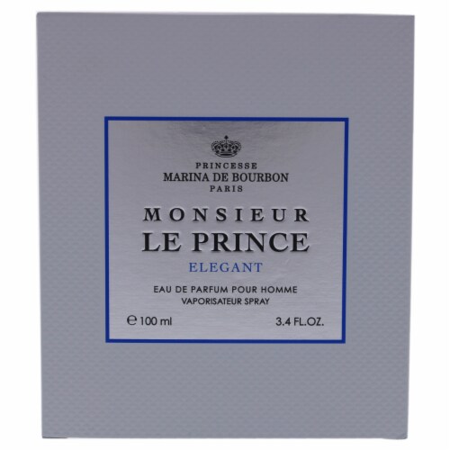 Monsieur Le Prince Elegant by Princesse Marina De Bourbon for Men - 3.4 oz EDP Spray Perspective: left