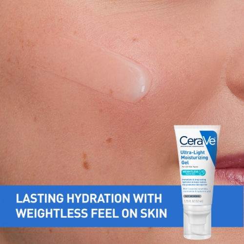 CeraVe Ultra-Light Facial Moisturizing Gel Perspective: left