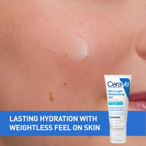 CeraVe Ultra-Light Facial Moisturizing Gel Perspective: left