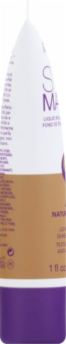 Rimmel Stay Matte 400 Natural Beige Liquid Mousse Foundation Perspective: left