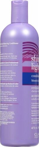 CLAIROL SHIMMER LIGHTS BLONDE CONDITIONER Perspective: left