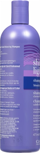 Clairol Shimmer Lights Blonde & Silver Shampoo Perspective: left