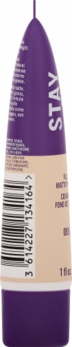 Rimmel Stay Matte 085 Fair Beige Foundation Perspective: left