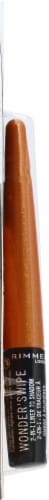 Rimmel Wonder'Swipe 004 So Savage 2-in-1 Liner to Shadow Perspective: left