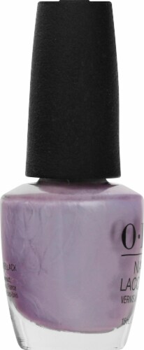 OPI Just a Hint of Pearl-ple Nail Lacquer Perspective: left