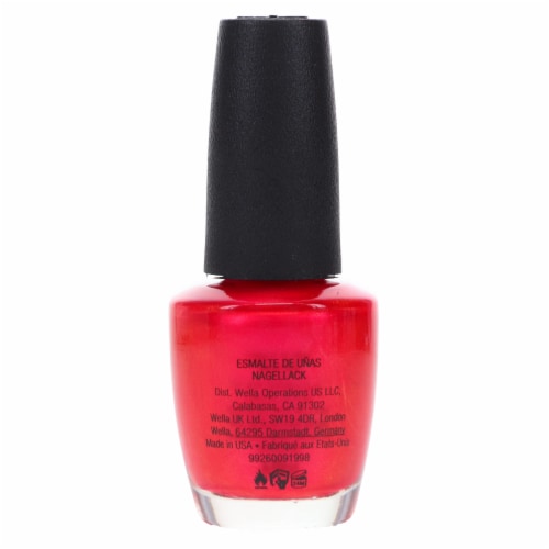 OPI Nail Lacquer Polish - Hollywood Collection - 15 Minutes of Flame H011 Perspective: left