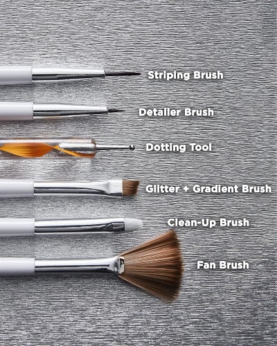 Sally Hansen Pro Brush Nail Kit Perspective: left