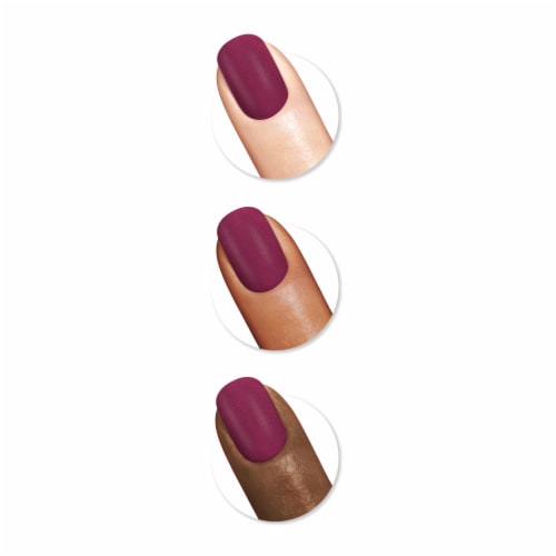 Sally Hansen® Insta-Dri Nail Polish - 66 The Queen's Velvet Perspective: left