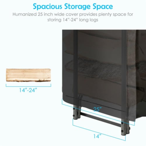6 foot firewood rack best sale