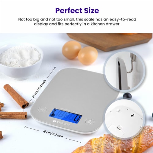Etekcity Digital Kitchen Scale Perspective: left
