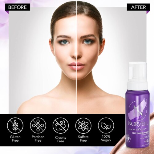 Norvell Sunless Self Tanner Mousse, 8 Fl Oz Kroger