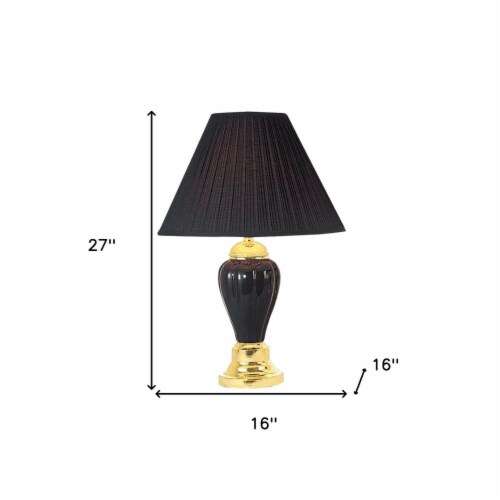 Ceramic urn table lamp hotsell