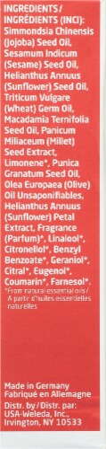 Weleda Pomegranate Awakening Body & Beauty Oil Perspective: left
