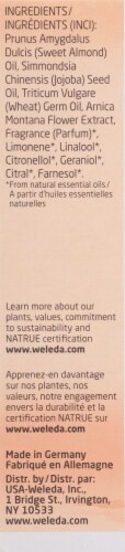 Weleda Stretch Mark Massage Oil Perspective: left