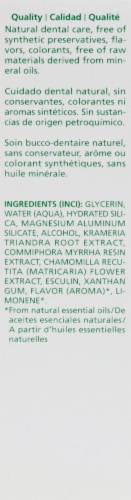 Weleda Spearmint Plant Gel Toothpaste Perspective: left