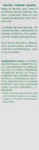 Weleda Spearmint Plant Gel Toothpaste Perspective: left
