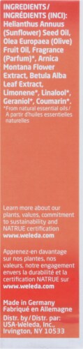 Weleda Arnica Muscle Massage Oil Perspective: left