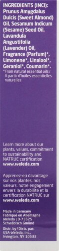 Weleda Relaxing Lavender Body Oil Perspective: left