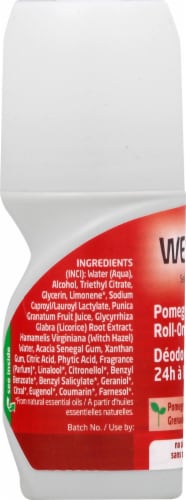 Weleda Pomegranate 24h Roll-On Deodorant Perspective: left