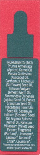 Weleda Pomegranate Awakening Oil Perspective: left