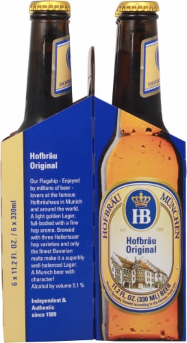 Hofbräuhaus Bottled Beer Perspective: left