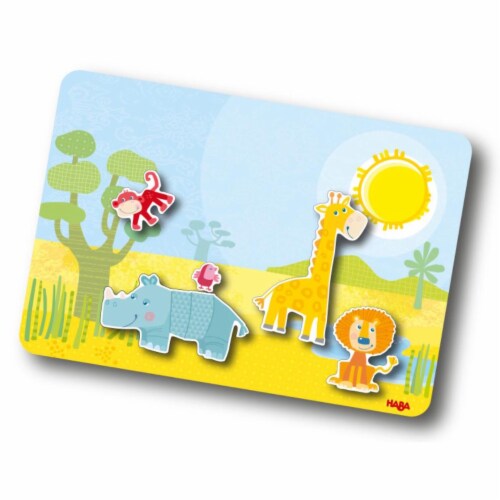 HABA World of Animals Magnetic Game Box Perspective: left