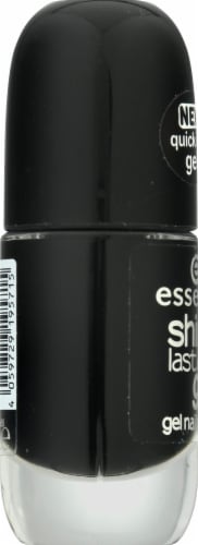 Essence Shine Last & Go! Black is Back Gel Nail Polish Perspective: left