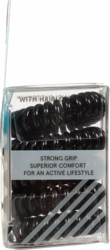 Invisibobble Power Hair Ring Multipack - True Black Perspective: left
