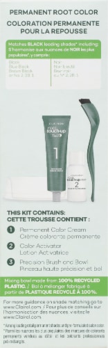 Clairol 2 Black Root Touch Up Permanent Hair Color Perspective: left